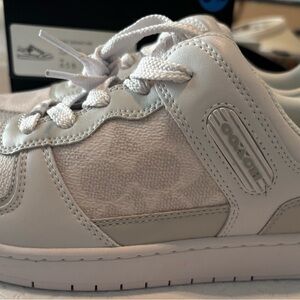 BNWOT& never worn Coach White Athletic Shoes